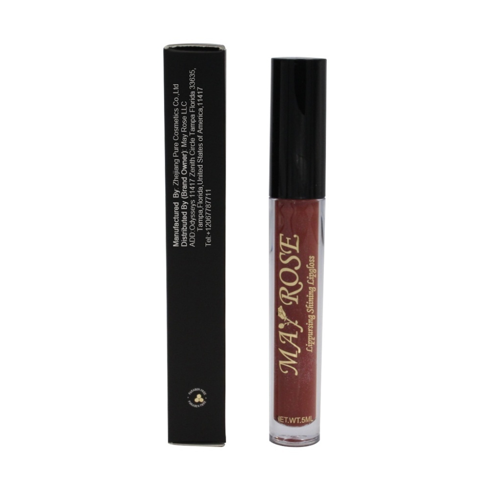 May Rose Lip Gloss Glitter Long lasting - Picture 5 of 7